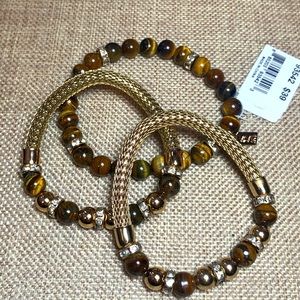 Set of Three Vivi Stretch Bracelets